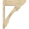 Ekena Millwork Olympic Slat Rough Sawn Outlooker, Douglas Fir, 8"W x 26"D x 32"H OUT08X26X32OLY06RDF - alternate 4